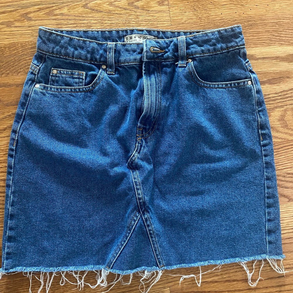 Denim&Co Classic Blue Pencil Skirt